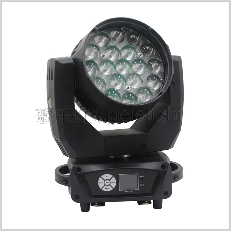 19颗×15W-LED变焦摇头染色灯(圈控/敷光)