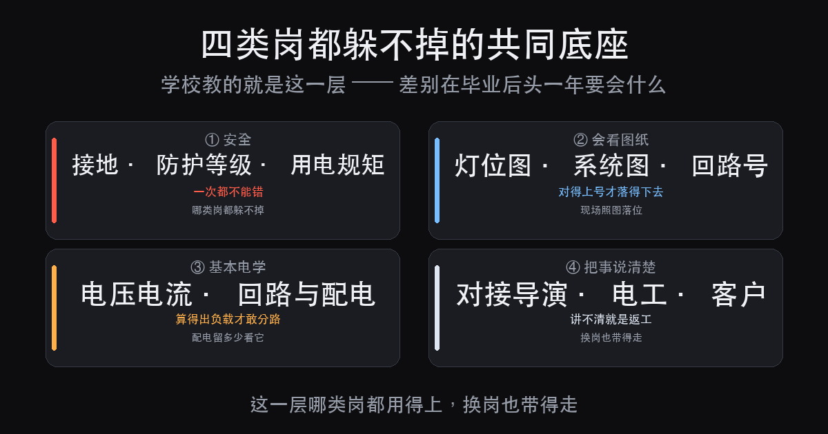 舞台灯光设计专业毕业去哪上班:进四类岗位头一年要会什么(图4)