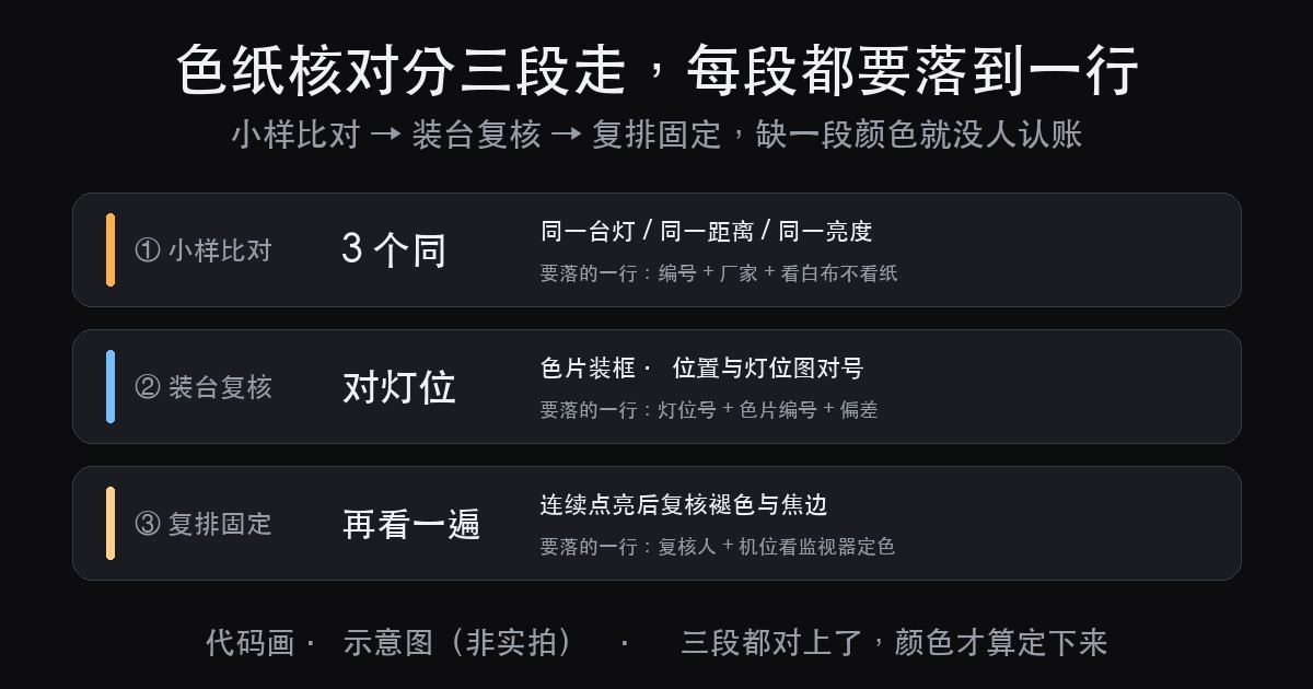 舞台演出灯光的色纸怎么选:色卡不是答案(图1)